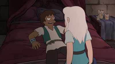 Yeah, they get real judgey. [chuckles] - Disenchantment