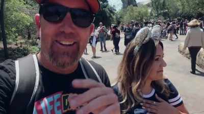 -Yeah, it gets right in the--
-It gets you in the feels. - Star Wars: Galaxy's Edge - Adventure Awaits