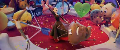 Yeah. Go, Eggplant! Go, Eggplant! Go, Eggplant! - The Emoji Movie