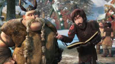 Yeah, Gobber,
actually I wanted to ask you - How to Train Your Dragon: Homecoming
