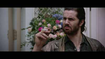 Yeah, going to some place
with poppies and drug lords - London Fields