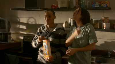 Yeah, we gonna get our hands
on some big old packages. [chuckles] - Cobra Kai