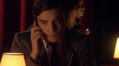 Yeah? Good to hear your voice, too, dad. - Gossip Girl