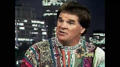 Yeah, we got a line
of dips and salsas - Charlie Hustle & the Matter of Pete Rose