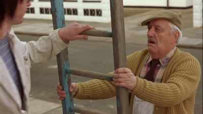 Yeah, Granddad, he looks after
the wallpapering, - Blackball