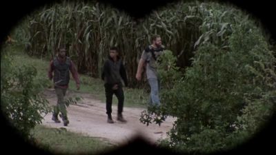 Yeah, my guard saw you sneak out. - The Walking Dead