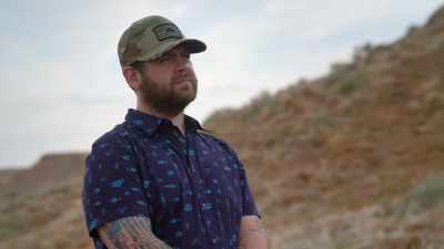 Yeah. He was dark brown.
He had a large cranium - Jack Osbourne's Night of Terror: UFOs