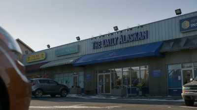 Yeah.
He does. - Alaska Daily