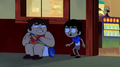 Yeah. He gets so worked up - Victor and Valentino