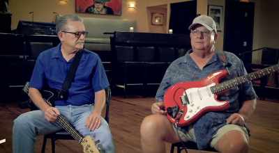 -Yeah.
-He says, "Y'all do that?" | said, "We do that every show." - Jimmie & Stevie Ray Vaughan: Brothers in Blues