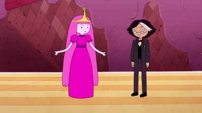 Yeah. He zapped it right
into my brain-basket. - Adventure Time: Fionna & Cake