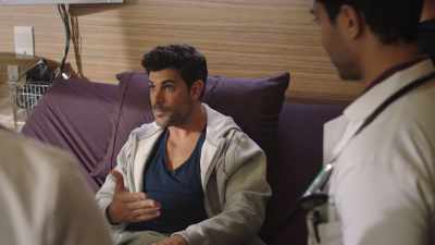 Yeah, he'll need blood thinners
and a surgical consult - The Resident
