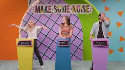 Yeah, here it goes, here it goes! (laughs) - Make Some Noise