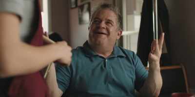 Yeah! Hey. (chuckles) - I Love My Dad