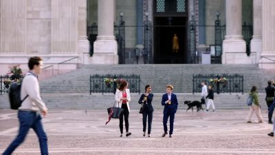 Yeah, and his next movie is
about to come out, - Love on the Danube: Kissing Stars
