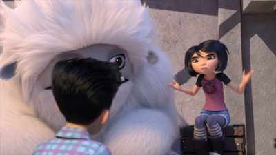Yeah, I bet
he learned lots about creatures - Abominable and the Invisible City