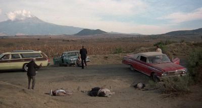 Yeah I could smell it at 100 miles Sometimes closer - Bring Me the Head of Alfredo Garcia