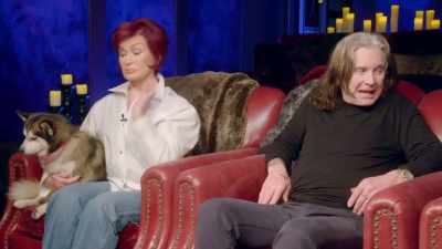 Yeah. I don't think there's
aliens... robotics or sent - The Osbournes Want to Believe