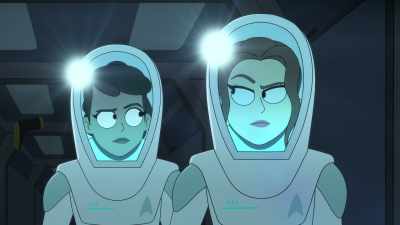 Yeah, and I expected to be
working with my fun friend, - Star Trek: Lower Decks
