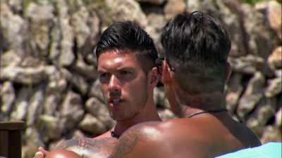Yeah. I find myself
lying on the floor
thinking like, - Love Island