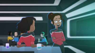 Yeah, if I was gonna rank up for anyone,
it would be you, - Star Trek: Lower Decks