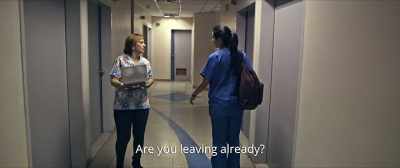 Yeah, I have to rush
to the airport, - Infection