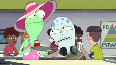 Yeah. I heard Lady Gaga wore
that same cone to the Latin Grammys. - Solar Opposites