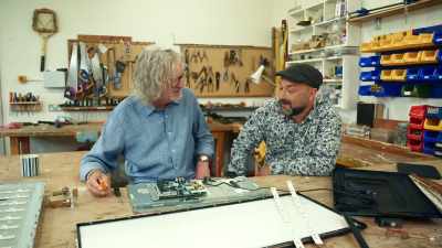Yeah, I just can't help myself
but take things apart - James May and the Dull Men