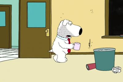 Yeah, I know. I'm late.
Okay, let's just get started. - Family Guy