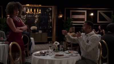Yeah. I know you was throwed off
the way we was feeding each other, - The Upshaws