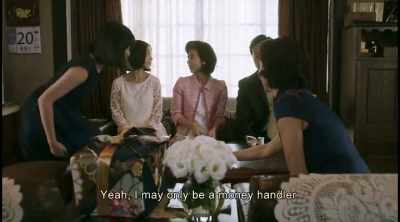 Yeah, I may only be a money handler. - The Bold, the Corrupt and the Beautiful