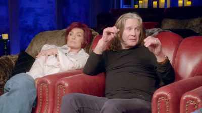 Yeah, I think maybe
a fish wire on the stool, - The Osbournes Want to Believe