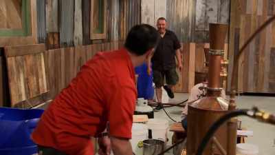 Yeah, I think so.
There's nine
connections in his still. - Moonshiners: Master Distiller