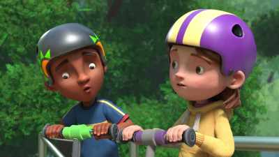 Yeah. I think my wheels
might be a bit wobbly too. - The Adventures of Paddington