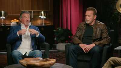 Yeah, if we walked into a party, - Arnold & Sly: Rivals, Friends, Icons