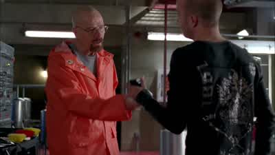 Yeah? I'll be right up. - Breaking Bad