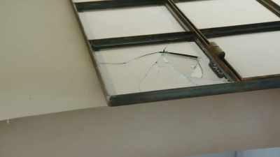 Yeah. I'll have
a new glass here tomorrow. - Help! I Wrecked My House