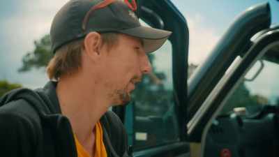 Yeah, I'm like,
"Oh, cool, sharks." - Gold Rush: Parker's Trail