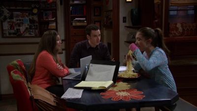Yeah... I'm not buying the
sleepwalking bit for one second. - Girl Meets World