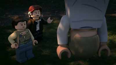 Yeah. I'm starting to think
this isn't the reception desk. - Lego Star Wars Summer Vacation