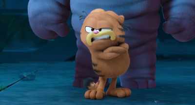 Yeah, but I'm sure
Vic has a whole crew - The Garfield Movie