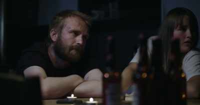 Yeah, I'm trying to teach him to
play cheat but he won't listen! - Among the Living