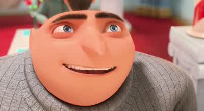 Yeah, I'm winking because that's what actually happened. - Despicable Me 2