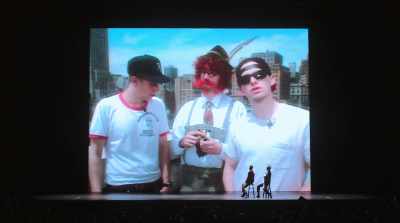 Yeah, this is a little strange for me, - Beastie Boys Story