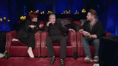 - Yeah, but it didn't bring it down.
- [indistinct] - The Osbournes Want to Believe