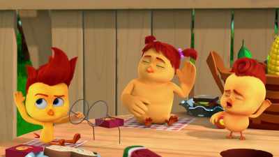 Yeah... It kinda
sounds like the-- - The Chicken Squad