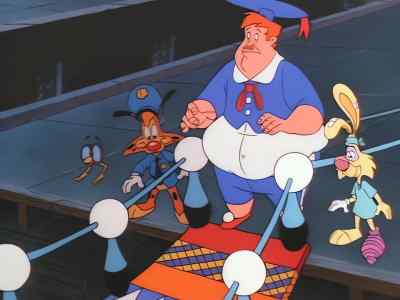 -Yeah!
-It seems strong enough. - Bonkers