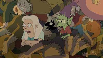 Yeah, it's a drug.
It makes you hallucinate. - Disenchantment