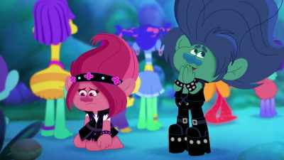 ‐ Yeah. It's a tough one.
Wanna talk about it inside? - Trolls: TrollsTopia