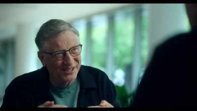 Yeah. It's like, "Okay, so I was working
in an Amazon warehouse, - What's Next? The Future with Bill Gates